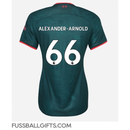 Liverpool Alexander-Arnold #66 Fußballbekleidung 3rd trikot Damen 2022-23 Kurzarm